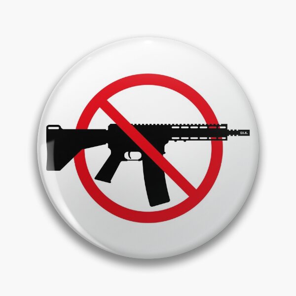 Item preview, Gun Ban / Prohibition Sign (No Weapons / Peace / 2C) designed and sold by MrFaulbaum.