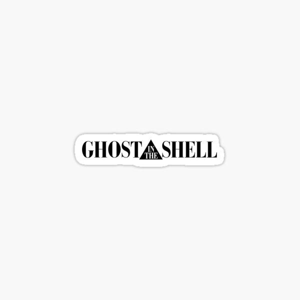 Ghost in a Shell logo Sticker