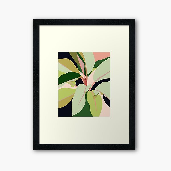 To Plant a Garden is to Believe in Tomorrow #painting #illustration Framed Art Print