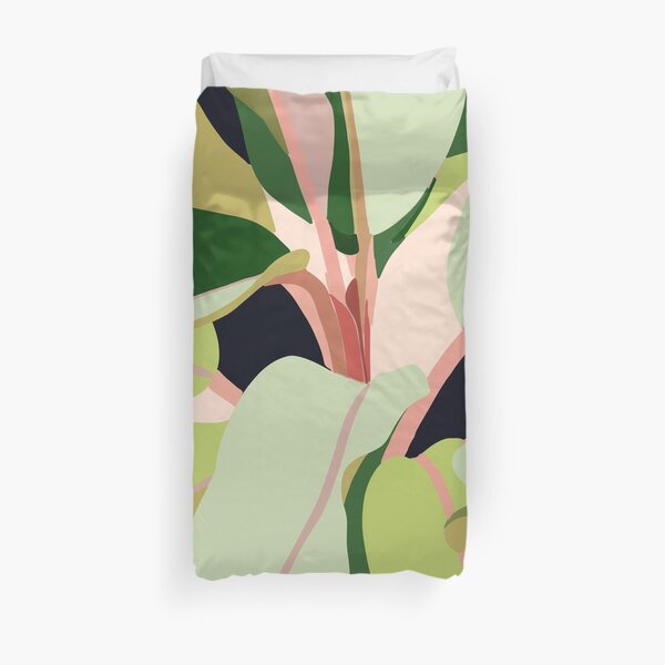 To Plant a Garden is to Believe in Tomorrow #painting #illustration Duvet Cover