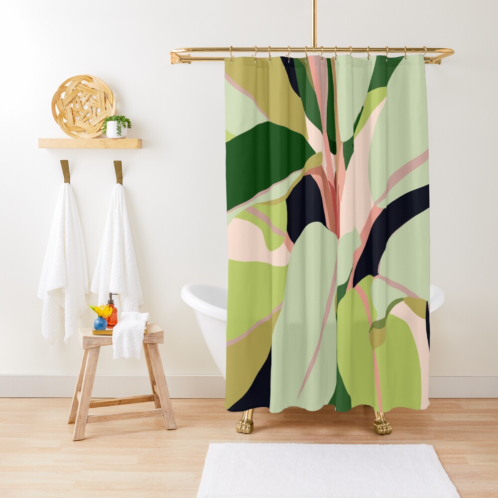 To Plant a Garden is to Believe in Tomorrow #painting #illustration Shower Curtain