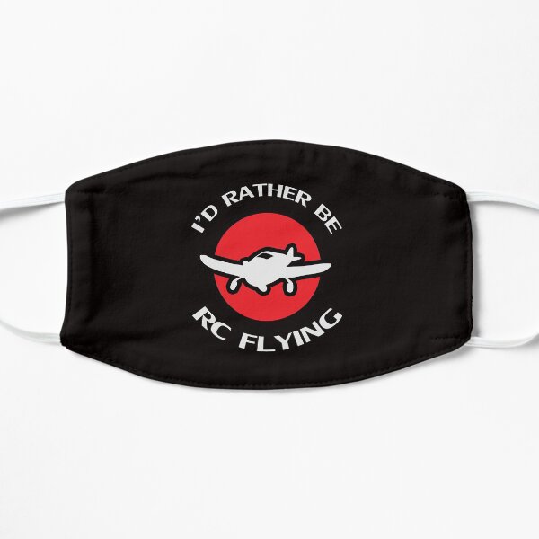 RC Airkraft Airplanes Hobby Pilot Gift Flat Mask