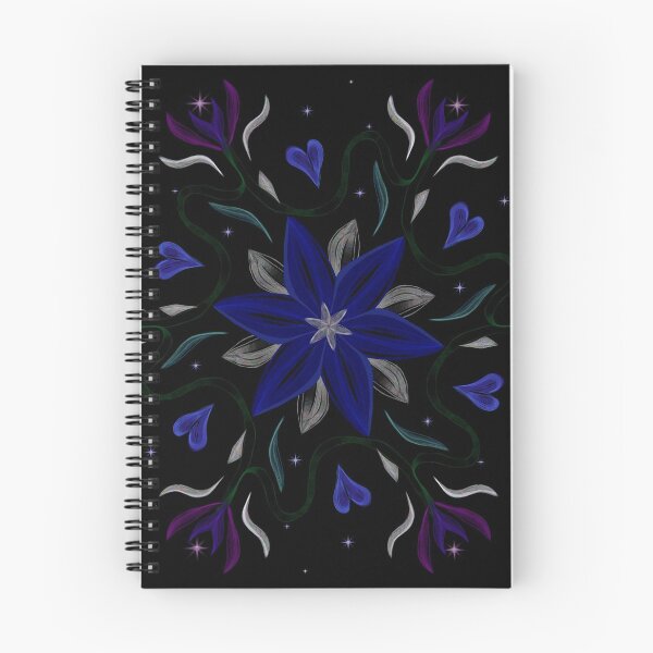 Aperçu de l'œuvre Fleur de star bleue créée et vendue par StephOBrien.