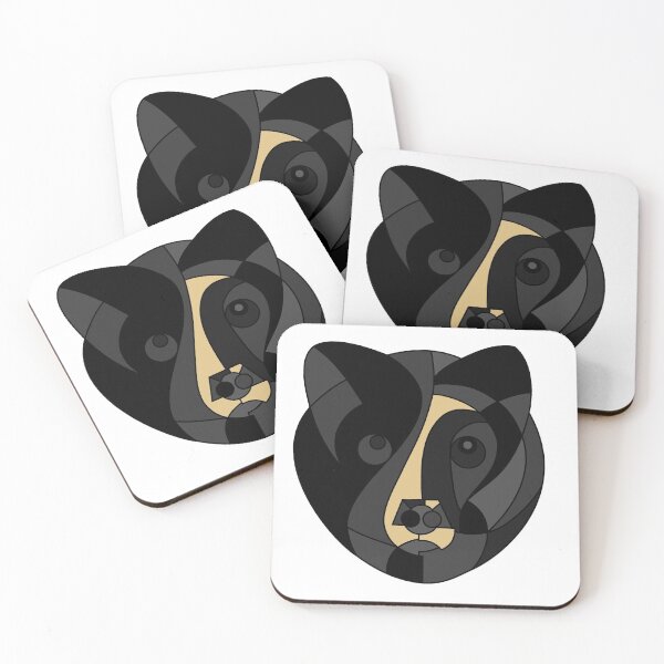 Item preview, Abstract Black Bear designed and sold by RabeDesigns.