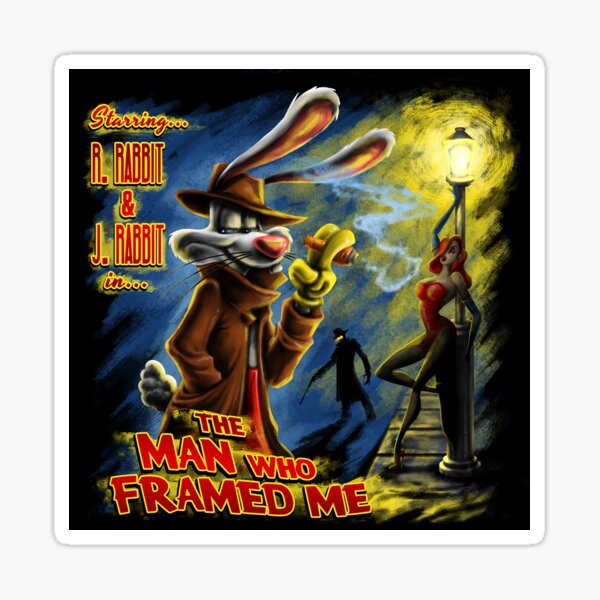 The Man Who Framed Me STICKER! Sticker