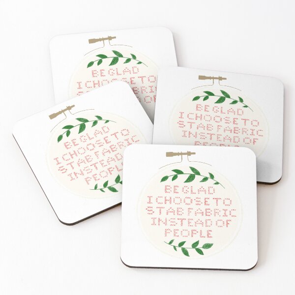 Item preview, Be glad embroidery  designed and sold by TerriTextiles.