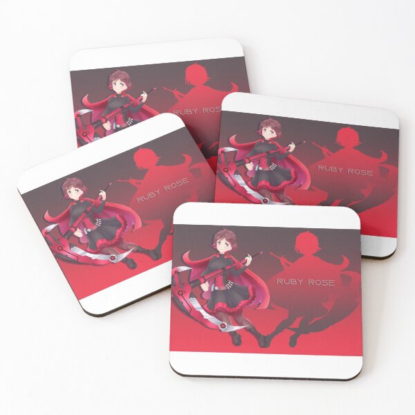 Item preview, Ruby Rose V2 Red Wallpaper designed and sold by Ricuu.