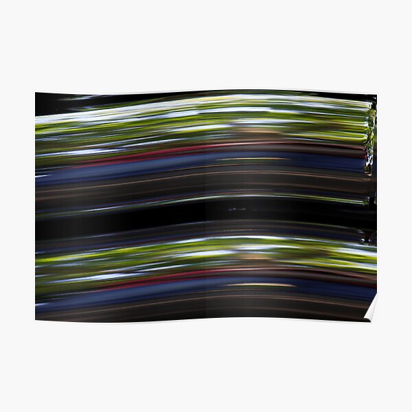 Reflective Pipes Poster