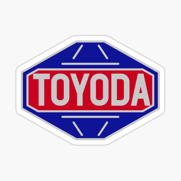 Original Toyota logo - 'Toyoda' Sticker Sticker