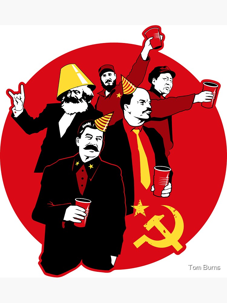 The Communist Party Sticker by tpbiv