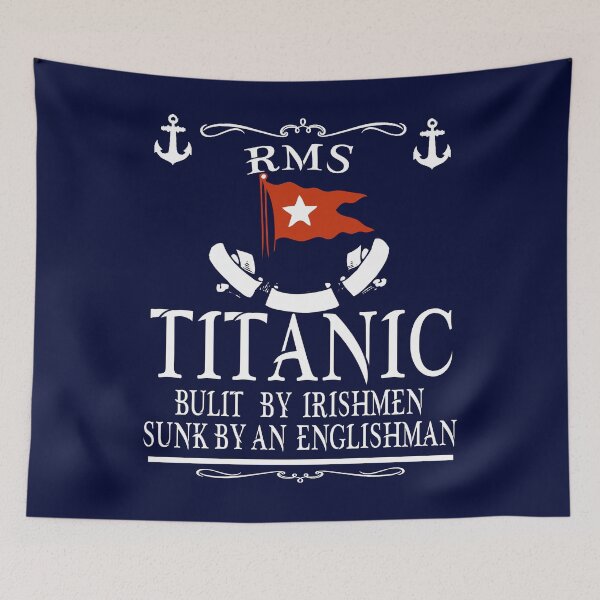 Item preview, Titanic Vintage Poster Cruise Sinking Ship Atlantic Ocean Voyage  designed and sold by TopTeeShop.
