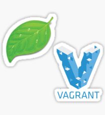Coda and Vagrant Sticker