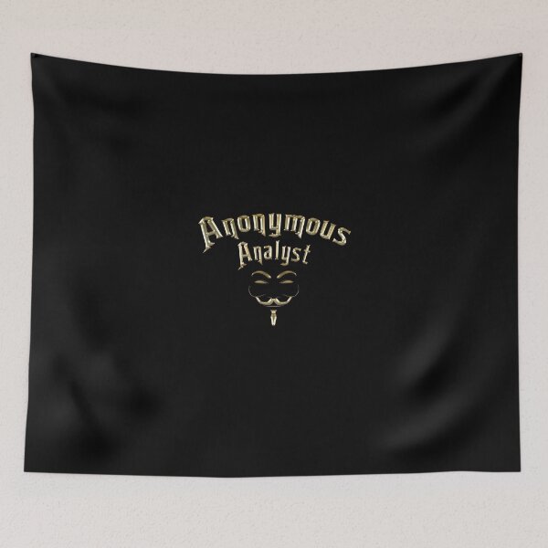 Item preview, Anonymous Analyst gold designed and sold by Most-Mysterious.