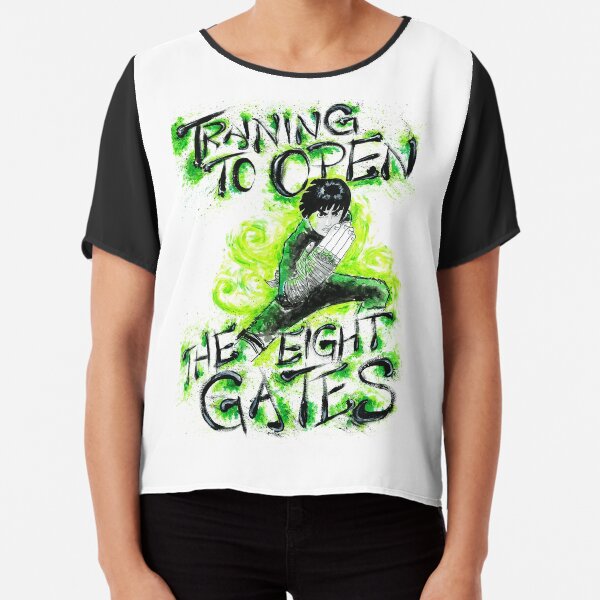 Rock Lee 8 Gates Training Chiffon Top