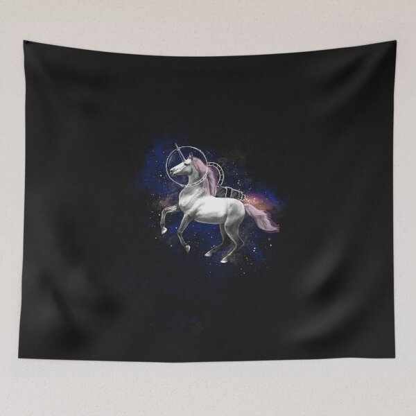 Item preview, Space Unicorn Fantasy - Galaxy Rainbow Creature designed and sold by BlancaVidal.