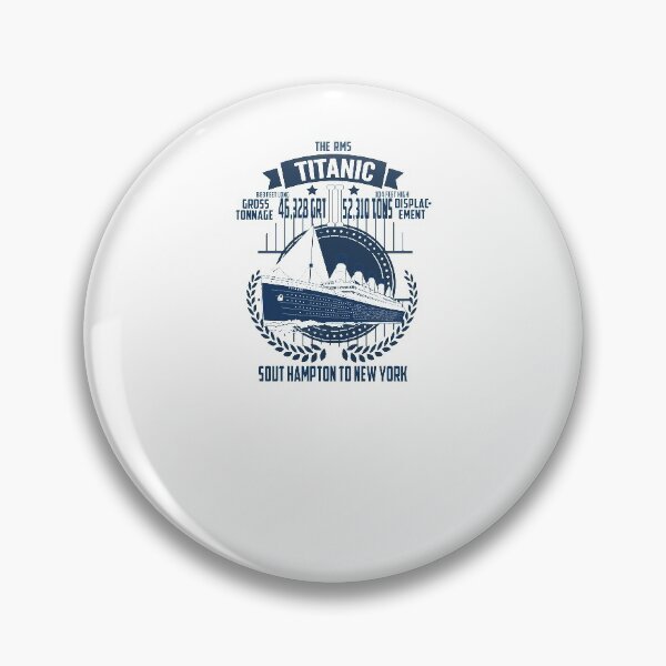 Item preview, Titanic Vintage Poster Cruise Sinking Ship Atlantic Ocean Voyage  designed and sold by TopTeeShop.