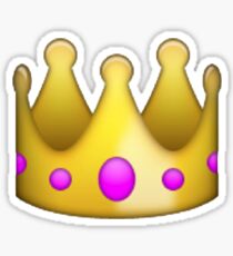 Crown emoji Sticker