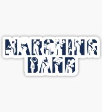 Marching Band Sticker