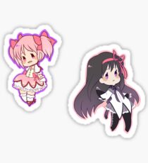 Puella Magi Madoka Magica Madoka Homura Sticker