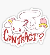Puella Magi Madoka Magica QB Sticker