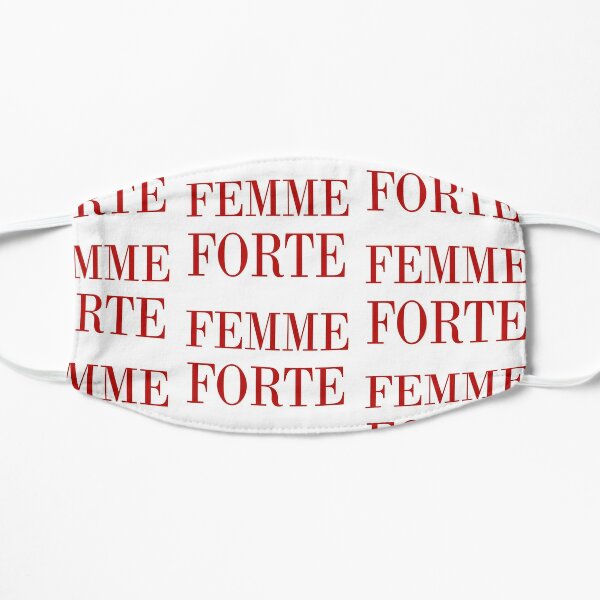 Masques En Tissu Sur Le Theme Femme Forte Redbubble