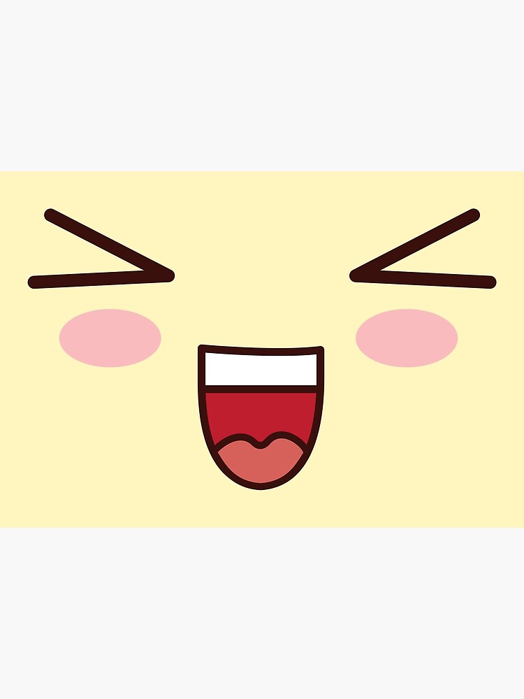 Anime Face Greeting Card