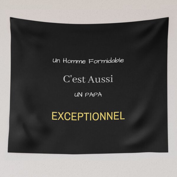 Item preview,  quote in French designed and sold by Isabelle Calisto.
