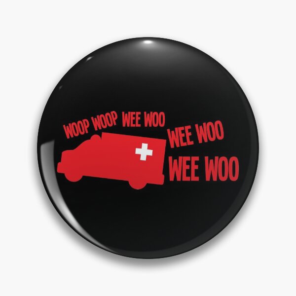 Item preview, WOOP WOOP WEE WOO Noisy Ambulance  designed and sold by jazzydevil.