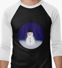 Snowman! Men's Baseball ¾ T-Shirt