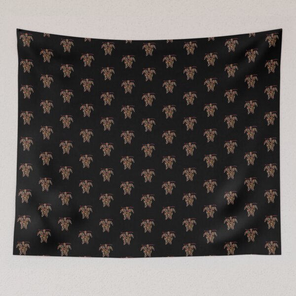 Item preview, Save a Turtle Save the Ocean Marine Life Sea Animals Conservation Awareness Summer Paisley Pattern designed and sold by Bragamontes.