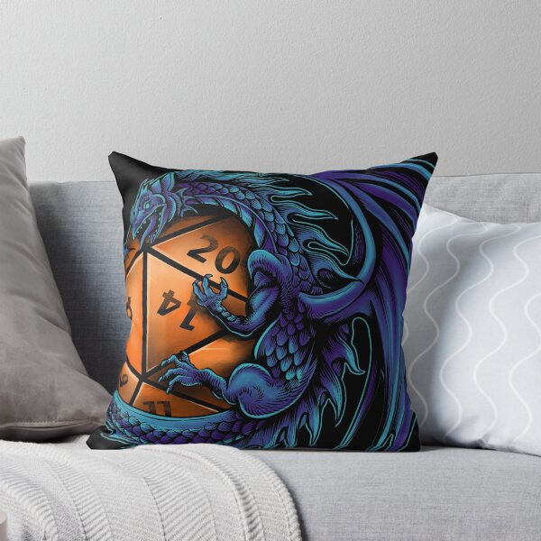 Item preview, Dragon's Horde Collection 3 - Dungeons and Dragons - Dark Blue and Orange designed and sold by Dylan Nonya.