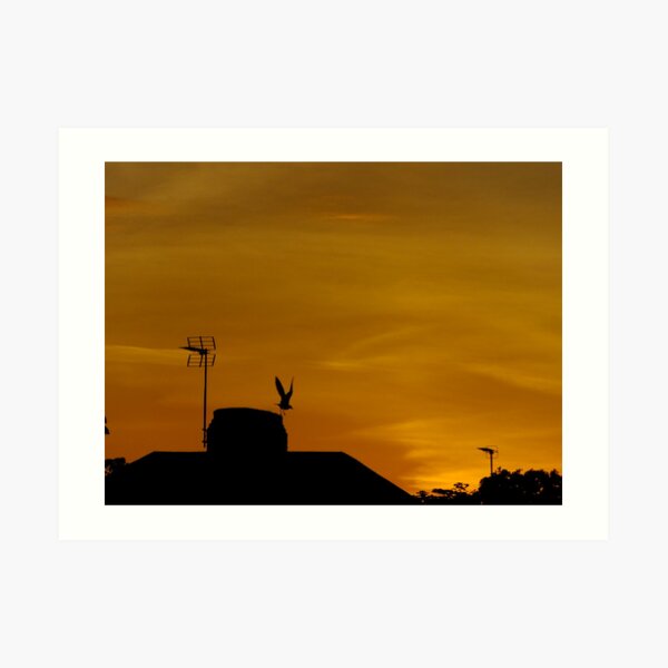 I'm off to bed! Art Print