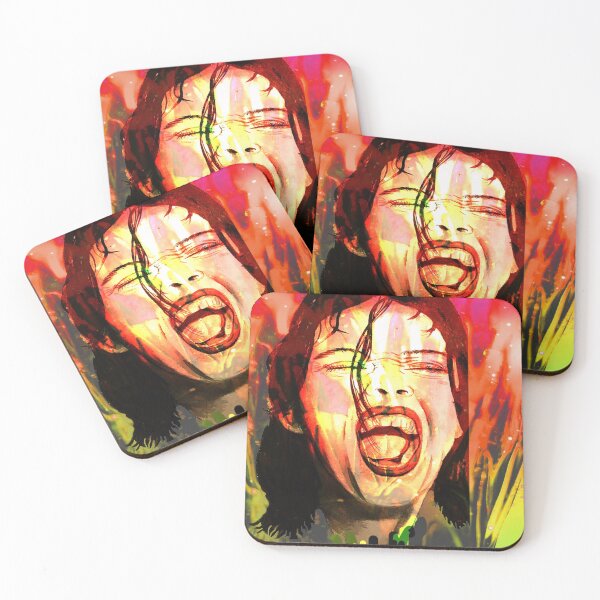 Item preview, Express yourself Abstract Portrait- art print  designed and sold by Hudson-Art.
