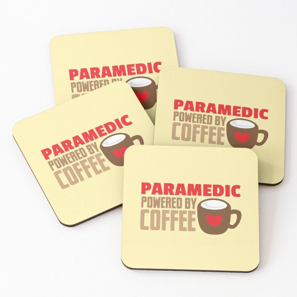 Item preview, paramedic powered by coffee designed and sold by jazzydevil.