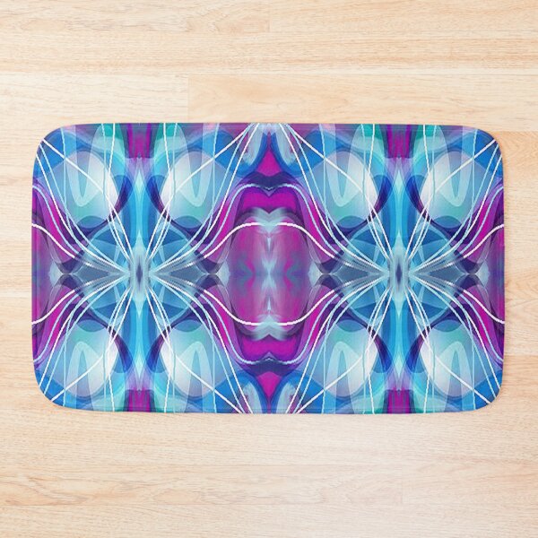 Item preview,  Vibrant blues and pinks ,bright,bold abstracto,psychedelic arte abstracto , abstract art design designed and sold by Adri Barnard.