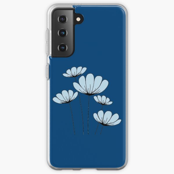 Wild Aster Samsung Galaxy Hullen Redbubble