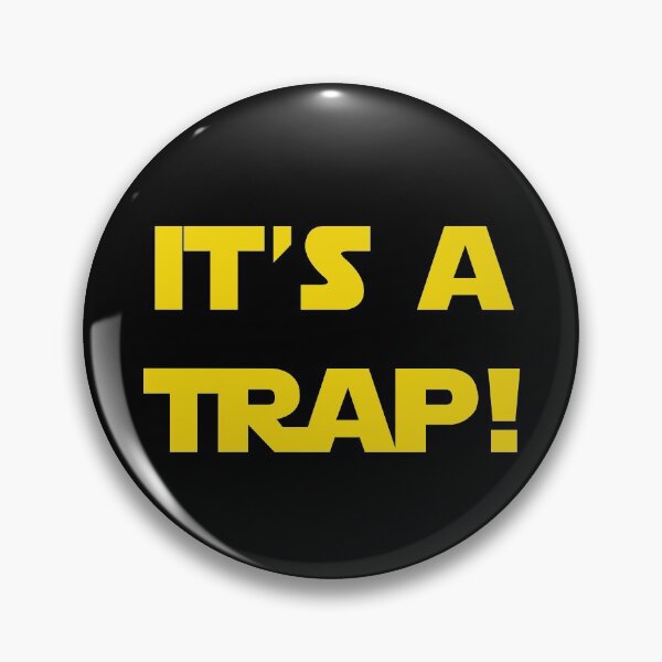 Item preview, Ackbar's Warning (Yellow Version) designed and sold by DafyddEm.