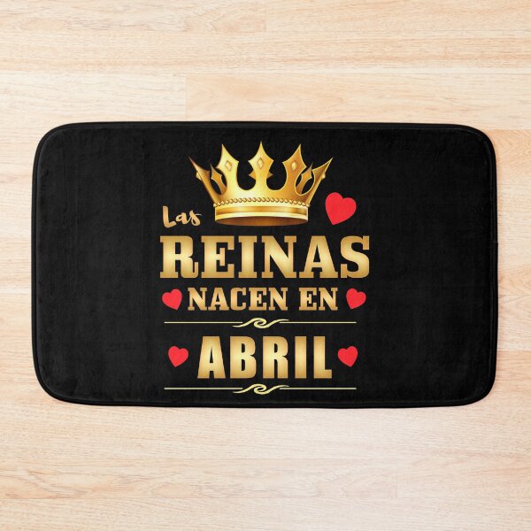Item preview, Reinas Nacen en Abril Regalo Cumpleanos April Queen Birthday Gift designed and sold by NUMAcreations.