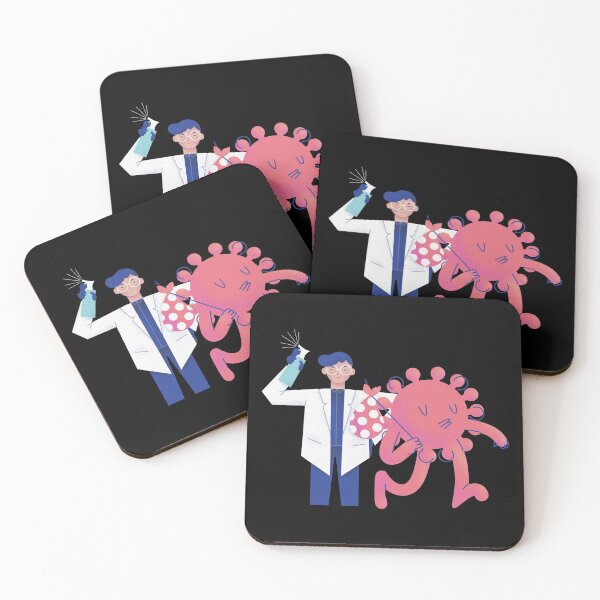 Item preview, Disinfect and Fight Coronavirus Health-care Worker Appreciation designed and sold by Maria Simone.