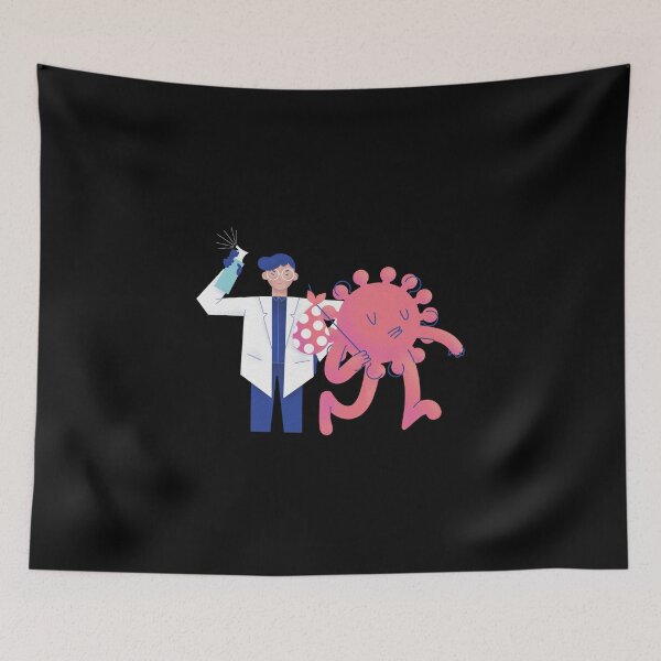 Item preview, Disinfect and Fight Coronavirus Health-care Worker Appreciation designed and sold by Maria Simone.