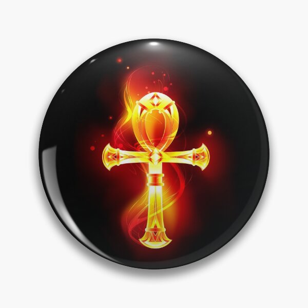 Item preview, Burning Ankh designed and sold by Blackmoon9.