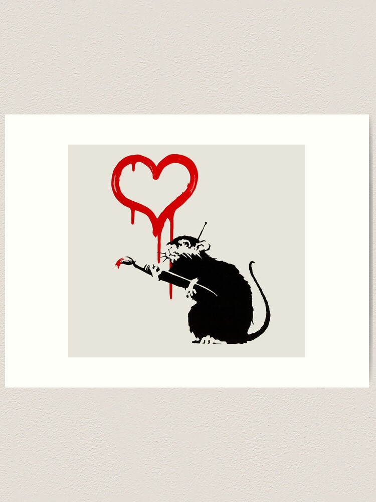 Banksy - Rat Lover