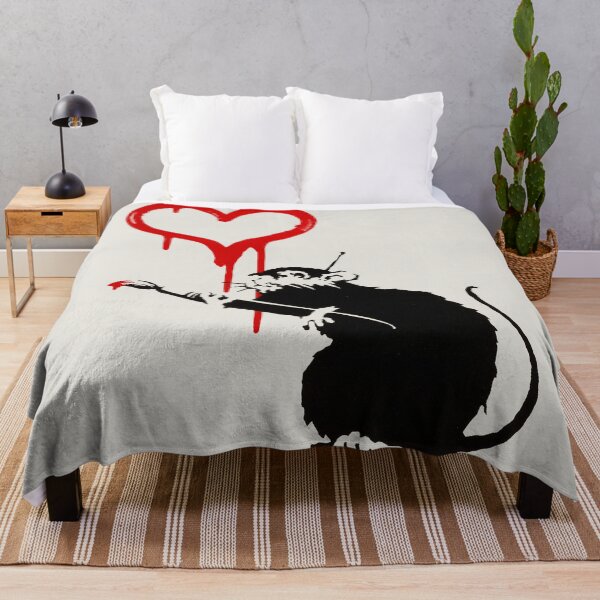 Item preview, Banksy - Rat Lover designed and sold by HouseofBalloon.