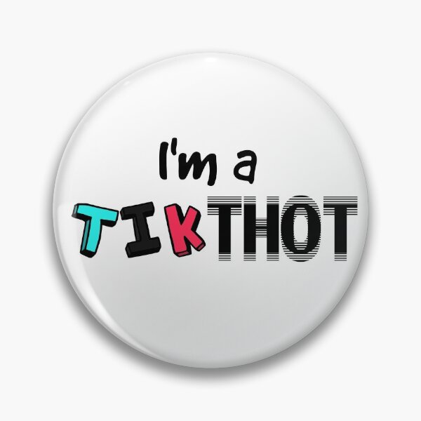 Item preview, Tiktok Thot Colourful Typography Red and Blue designed and sold by harryleroux.