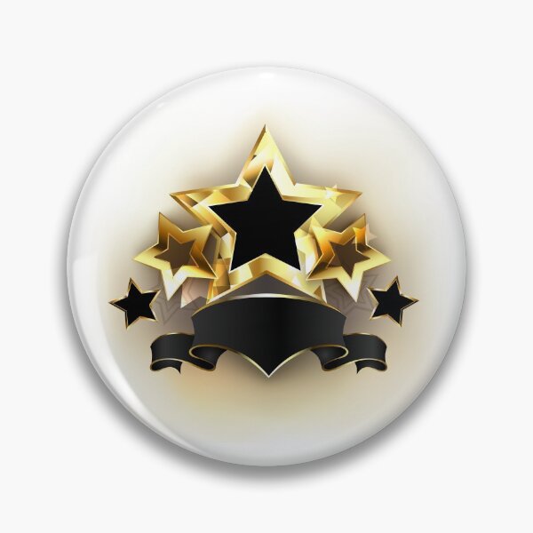 Item preview, Five Stars with Black Ribbon designed and sold by Blackmoon9.