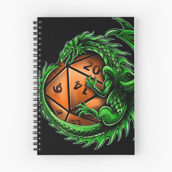 Item preview, Dragon's Horde Collection 3 - Dungeons and Dragons - Green and Orange designed and sold by Dylan Nonya.