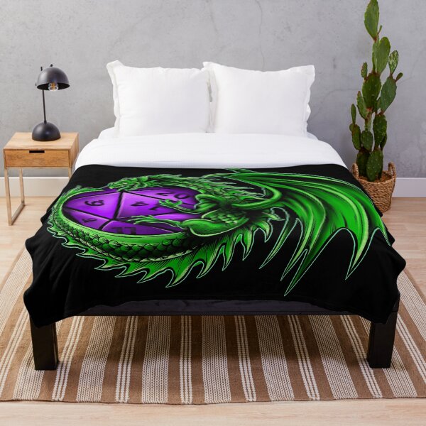 Item preview, Dragon's Horde Collection 3 - Dungeons and Dragons - Green and Purple designed and sold by Dylan Nonya.