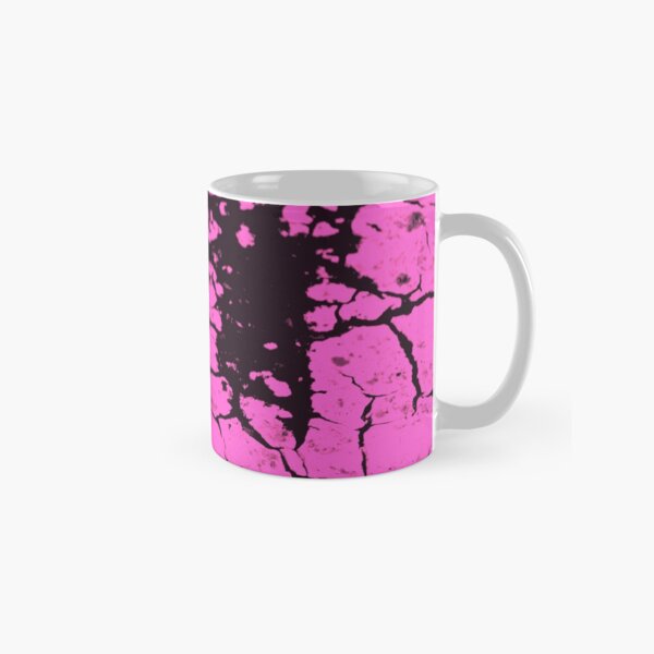 candy pink crackle glaze Classic Mug