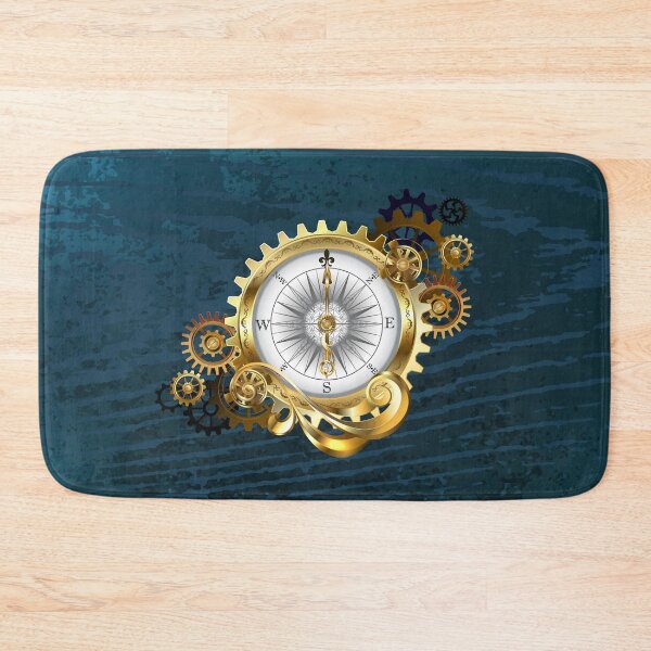 Item preview, Antique Compass with Gears ( Steampunk ) designed and sold by Blackmoon9.