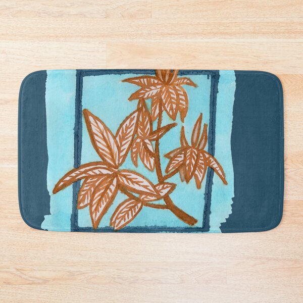 Item preview, teal framed loqat branch   designed and sold by AnnaBaldon.